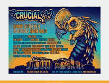 Tablet Screenshot of crucialfest.com